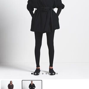 SKIMS Black Women's Nylon Jacket